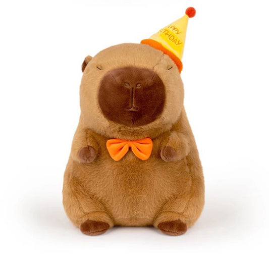 Capibara Happy Birthday Plush