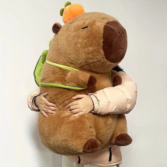 Capybara With Backpack Stuffed Animal 75CM
