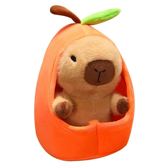 Fruit House Capybara Plush Toy